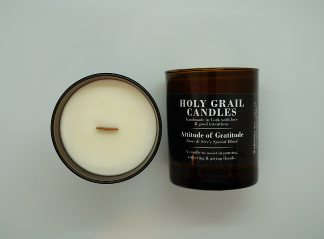 Attitude of Gratitude Holy Grail Candles