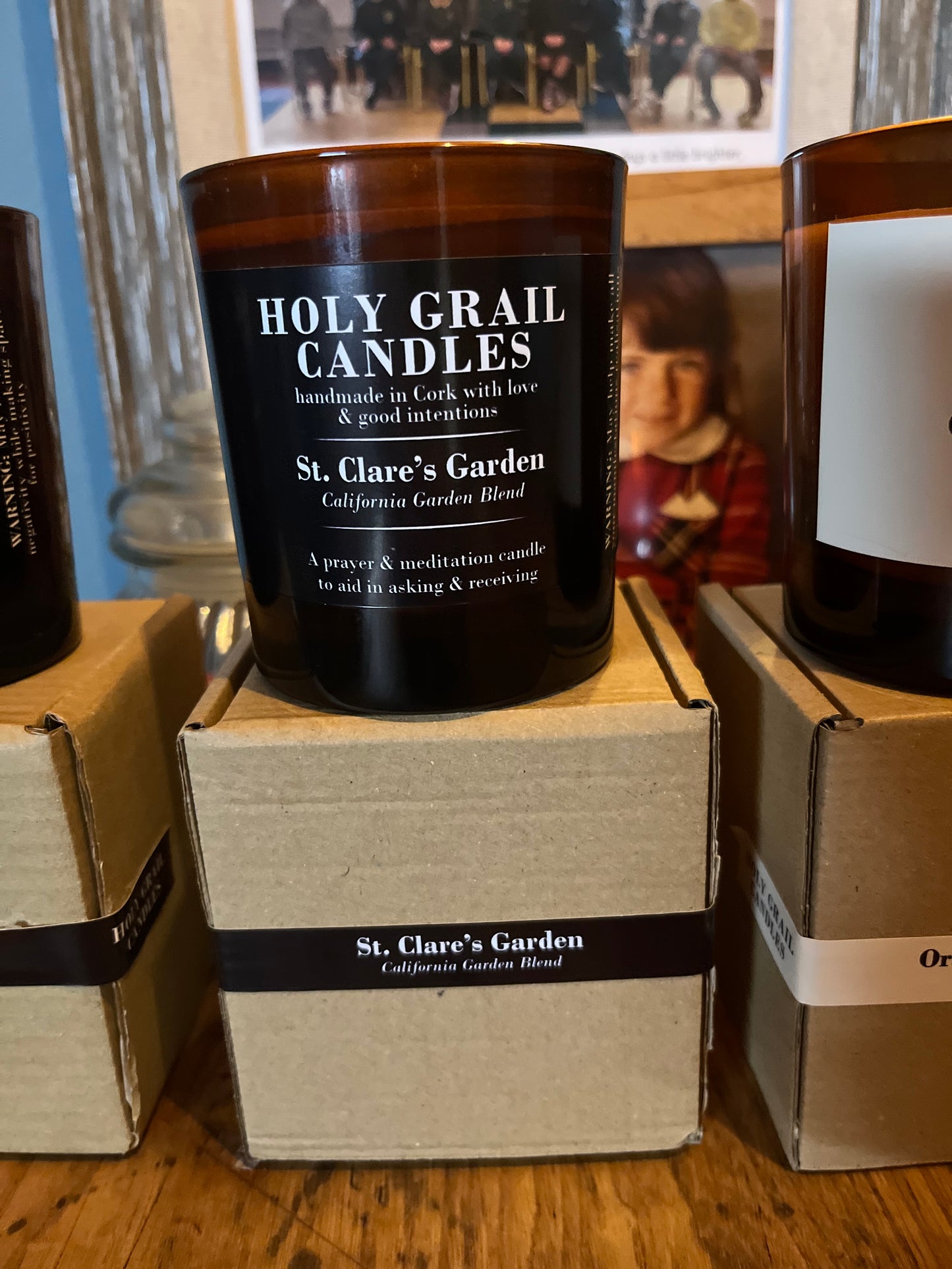St. Clare’s Garden Candle