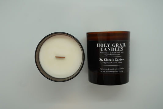 St.Clares_Garden Wick Holy Grail Candles